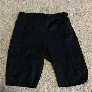 Lululemon Athletica Black Bike Shorts